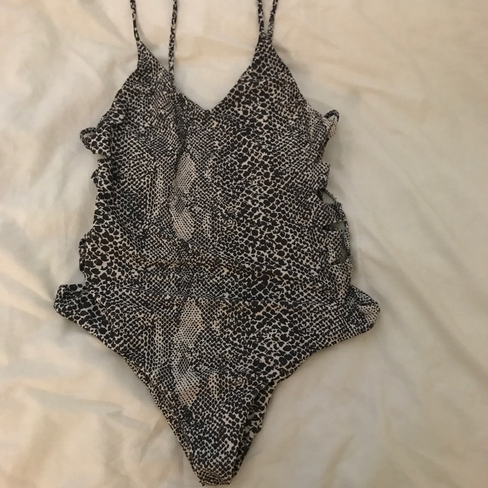 Acacia Swimwear Florence one piece snake skin